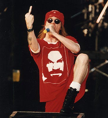 Axl Rose, Jackass