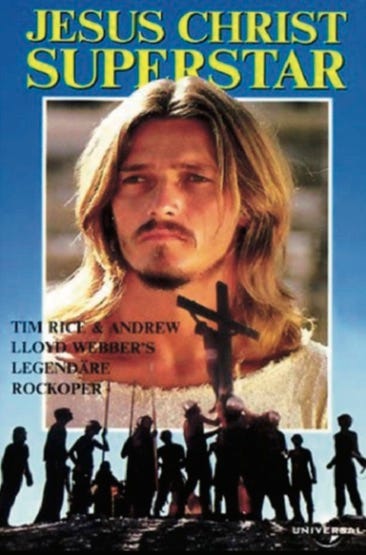 photo of poster for from the film Jesus Christ Superstar