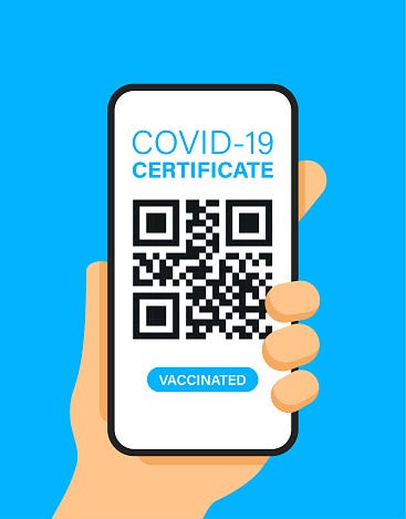 Live QR Code Generator — Digital COVID-19 Vaccine Certificate