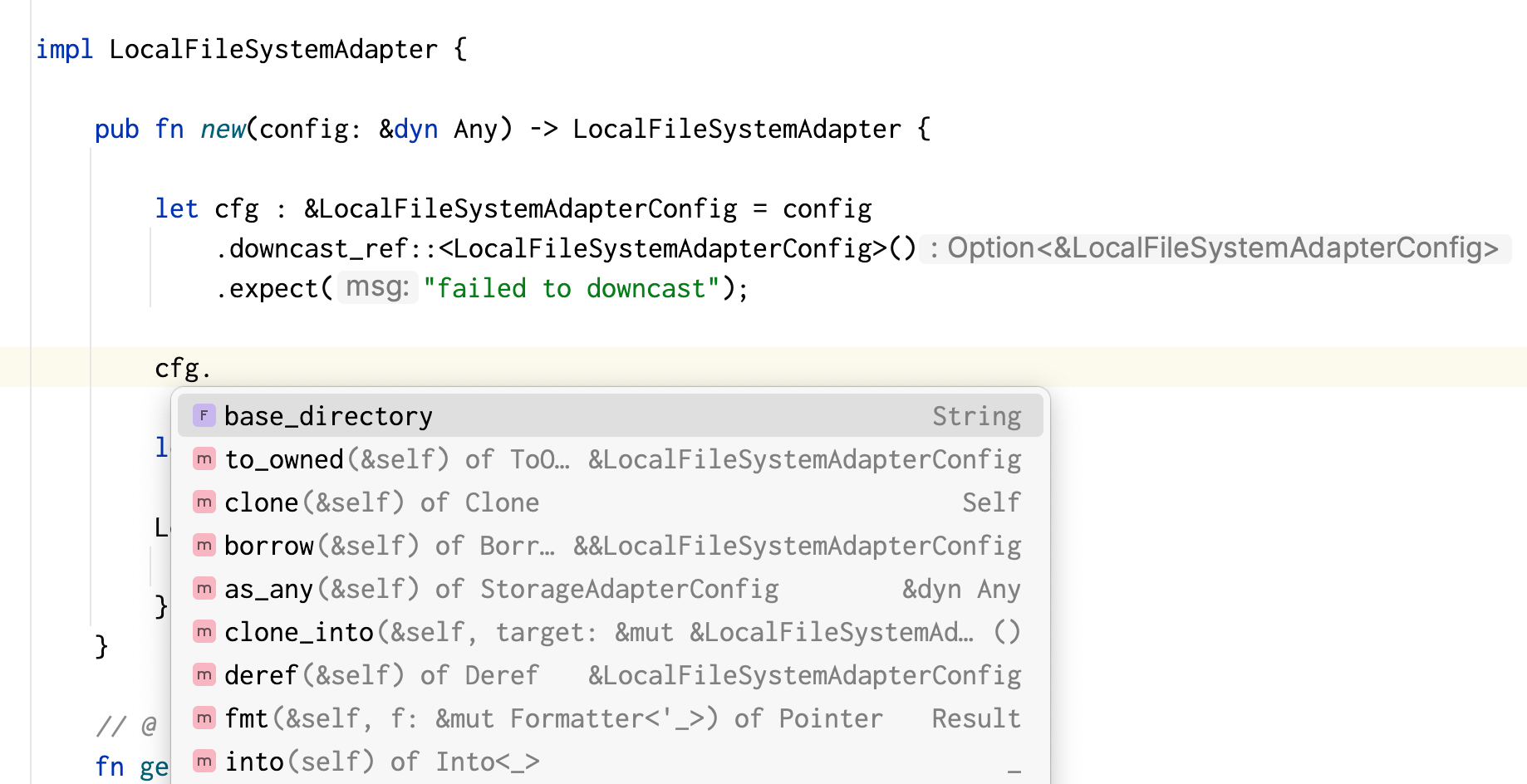 Downcasting a dyn trait to a concrete type