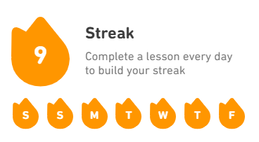 Duolingo’s streak celebration