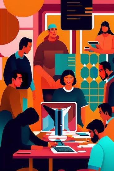 Digital governance on a Web3 technology stack supports global participation by interested people