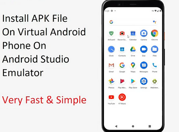 How To Install APK File On Virtual Android Phone On Android Studio Emulator. Very Fast & Simple Way