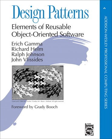 “Design Patterns” book cover image