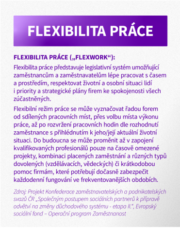 flexibilita práce epilepsie