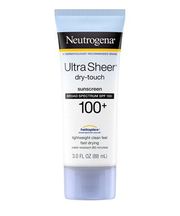 Neutrogena ultra sheer dry touch sunscreen