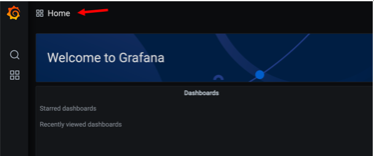 Grafana dashboard in OCP console