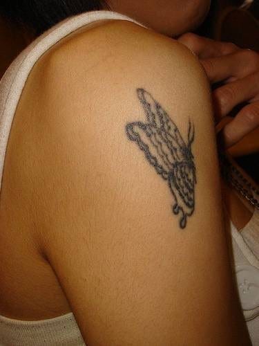 1050 butterfly tattoo