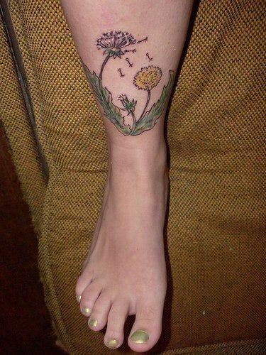 Ankle Tattoo 1039