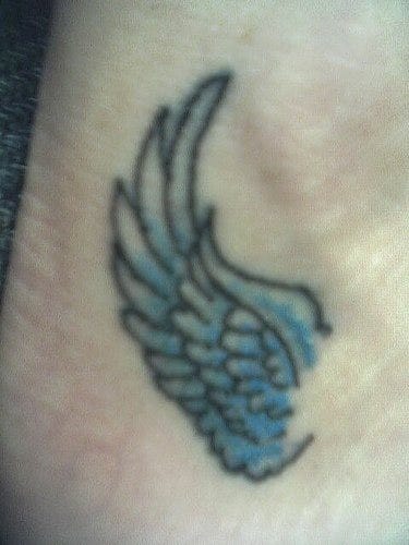 Ankle Tattoo 1109