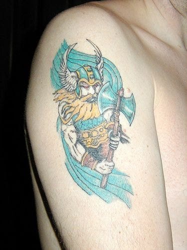 Viking Tattoo 1058