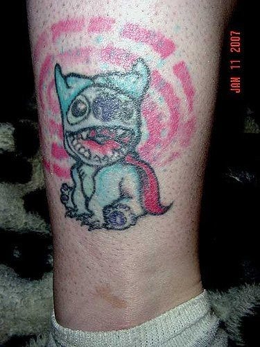 1076 Ankle Tattoo