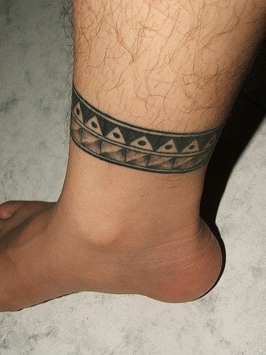 1092 Ankle Tattoo