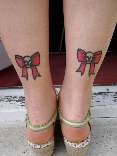 1088 Ankle Tattoo