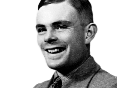 Alan Turing in the later years of his life