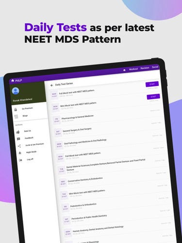 neet mds mock tests