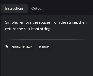 Instructions for a discrete Javascript programming exercise