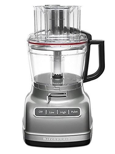 KitchenAid KFP1133CU 11-Cup Food Processor with ExactSlice System - Contour Silver