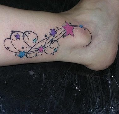 1035 ankle tattoo