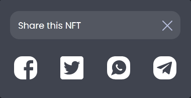 Show your friends your NFT collection.