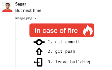 Sagar comment fire alarm