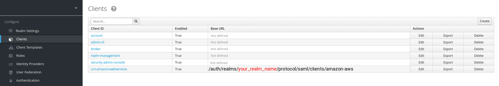 your_realm_name — is the name of the keycloak realm, for which you configure SAML client