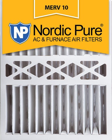 Nordic Pure MERV 10 5-in. Pleated Furnace Filters