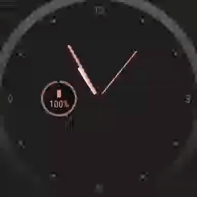 pulling the notifications panel up from the bottom of the watch face. there’s a scrolling list of notifications with a “clear all” button at the end.