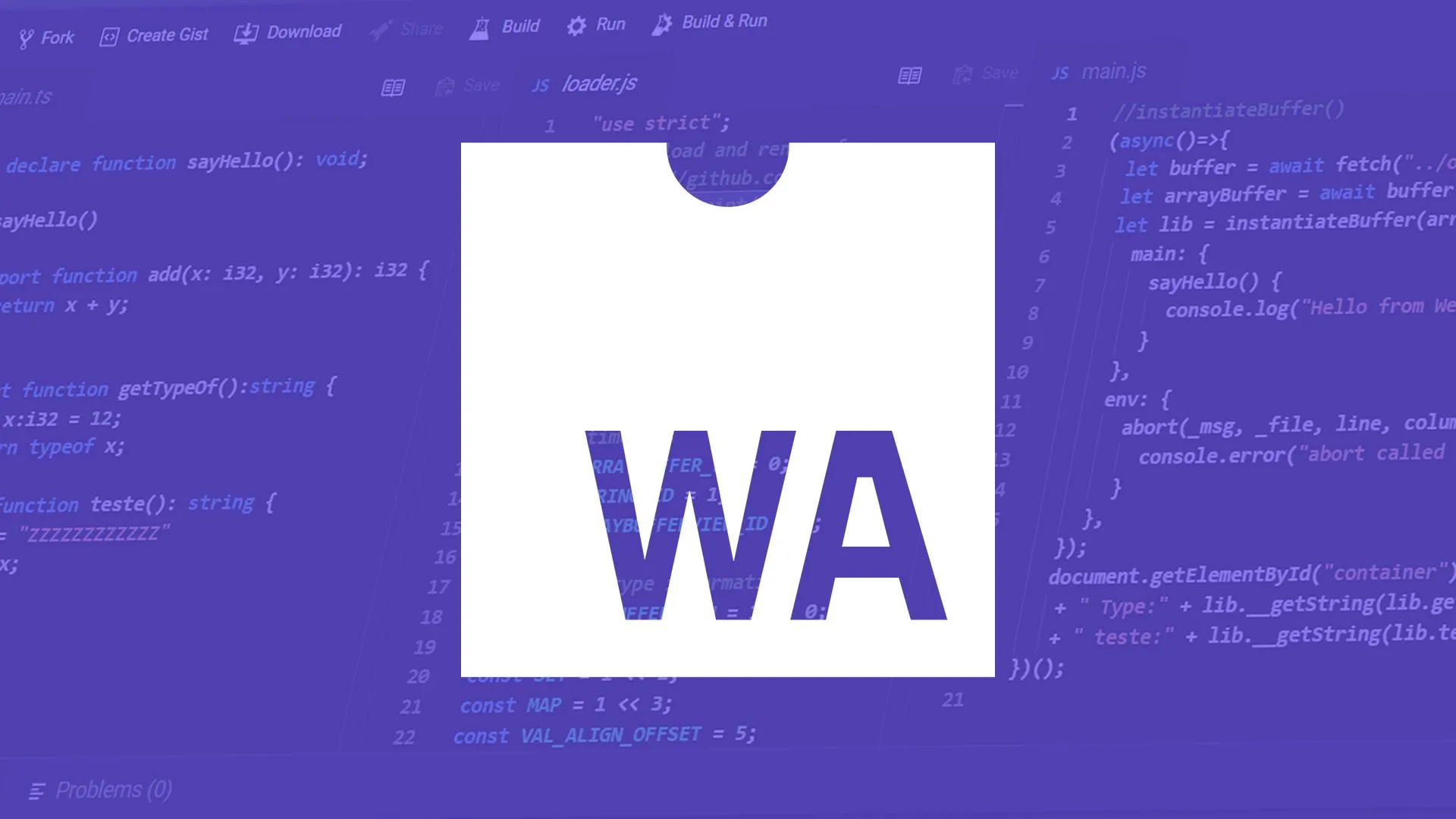 WASM is an Assembly-like low-level language developed for the web.