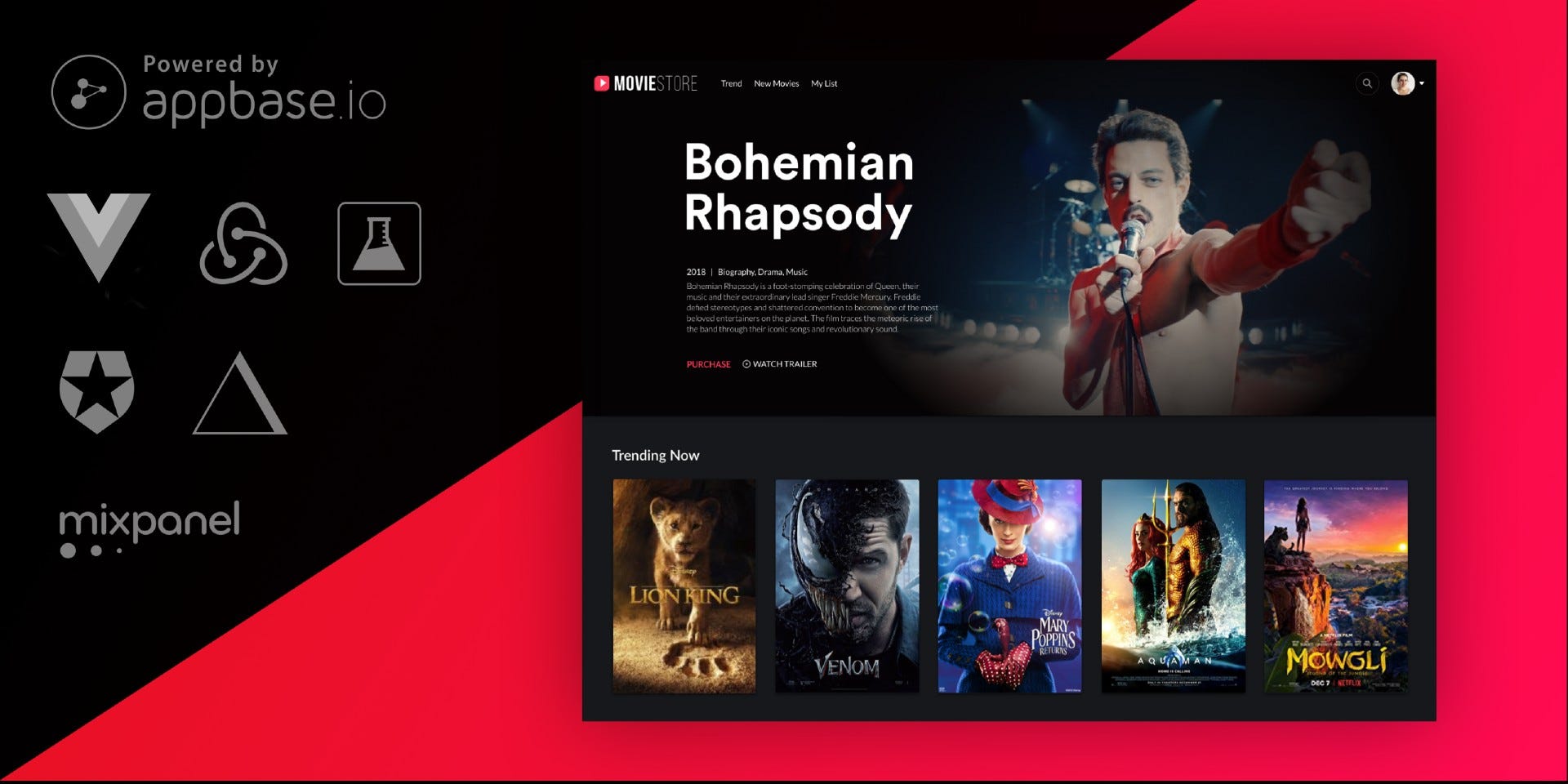 Checkout the final app that we will build at the end of this series — https://vue-moviestore.vercel.app/ or https://vue-moviestore.herokuapp.com/