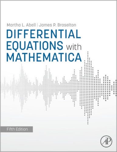 Cover of “Differential Equations with Mathematica”