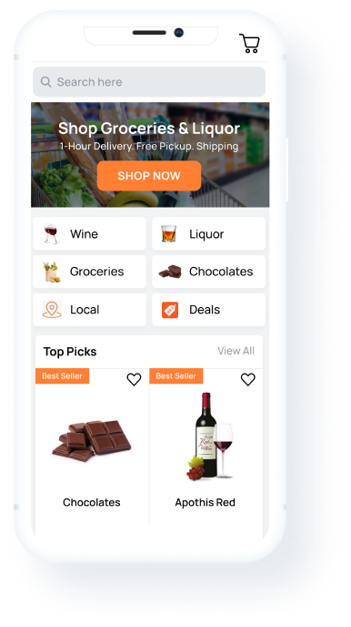 Apxor — Grocery App Showing Recommendations from Negative List