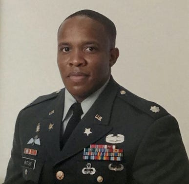 Dwayne Butler as a newly promoted lieutenant colonel. Photo courtesy of Dwayne Butler