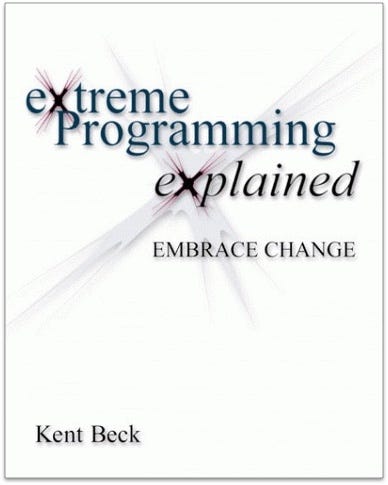 Image of the cover of the book Extreme Programming Explained: Embrace Change (First Edition)