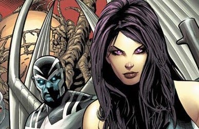 Archangel and Psylocke continue their drama in Uncanny X-Force