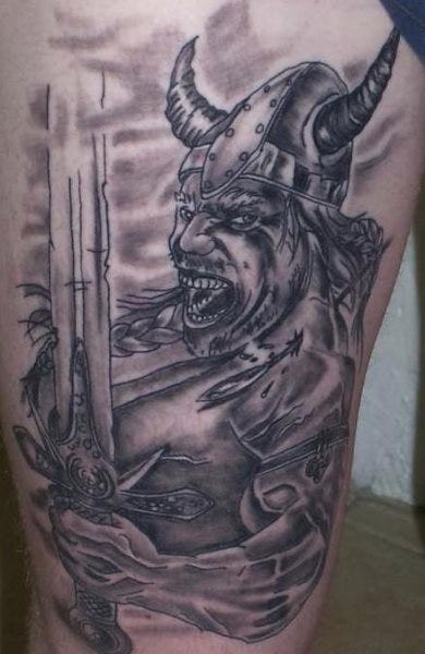 1014 Viking tattoo