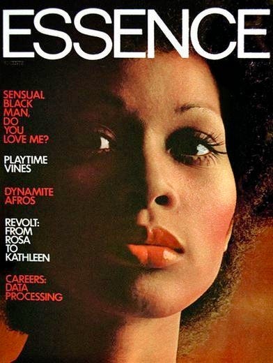 May 1970 cover of Essence Magazine. Copyright by Essence Magazine