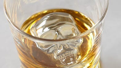 skull ice mould