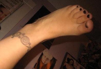 Ankle Tattoo 1146