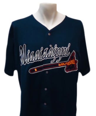 Mississippi Braves Replica Jersey Red – Mississippi Braves