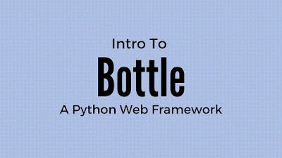 best Python Micro Framework for web development