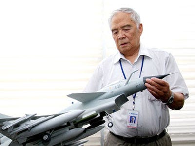 Figure 3.4: Dr. Song Wencong, designer of J-10 and mentor of Yang Wei