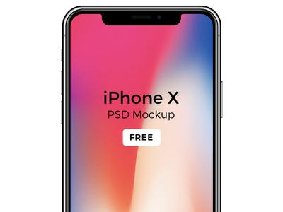 Download 30+ Free Apple iPhone X (10) Mockups (PSD, AI, Vector ...