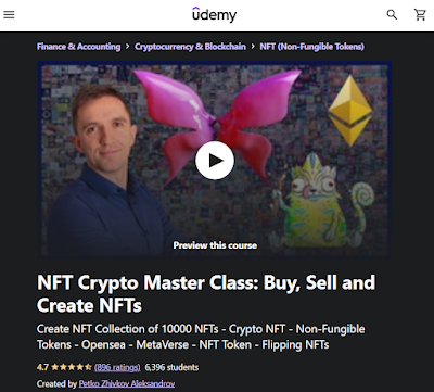 best Udemy course to learn Non Fungible Tokens