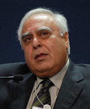 Kapil Sibal, Union minister in Ministry of Sci...