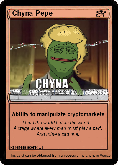 Arthur Hayes’ “Chyna Pepe” card