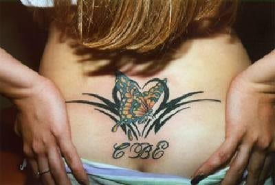 Butterfly Tattoo 1015