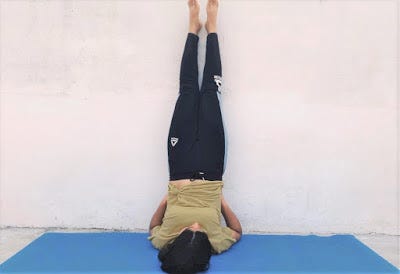 Legs- Up- the- Wall- Pose (Viparita Karani)
