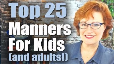 Manners Top 25 Manners for Kids, Toddlers, and Adults!