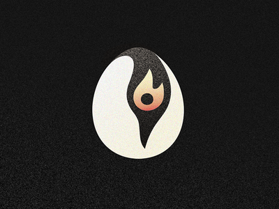 Graphic of a Phoenix inside an egg